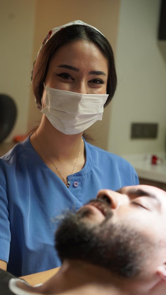 before and after FUE hair transplant Houston